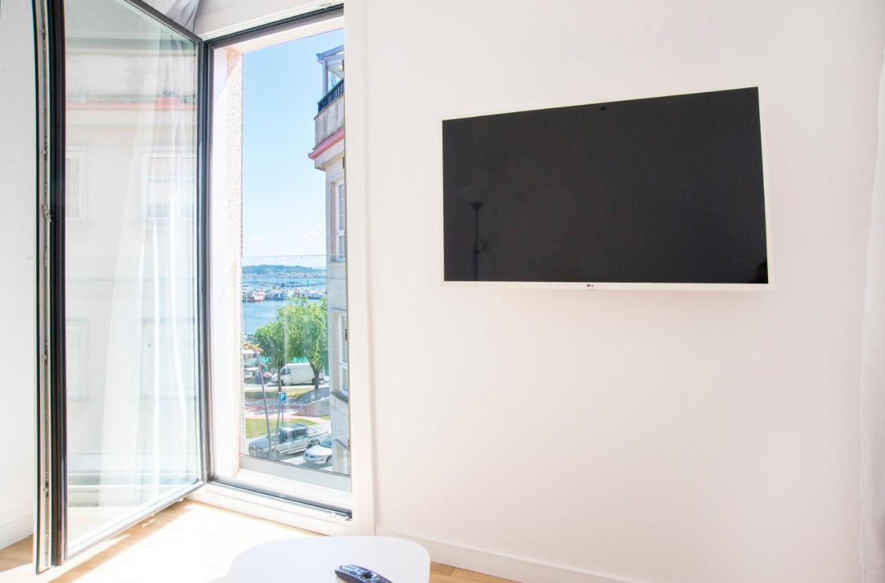 P1 O Grove Centro Puerto Apartment Luaran gambar
